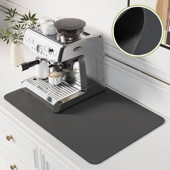 Tapis de Vaisselle, Tapis de Cafetière, Tapis d'Évier : La Solution Ultime pour Votre Cuisine - Pristine Maison 