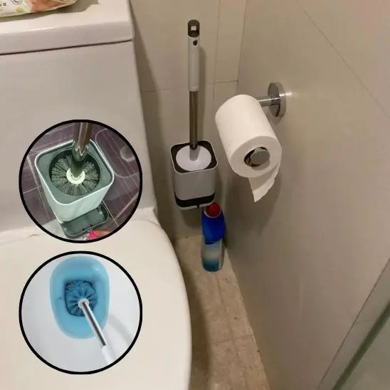 Nettoyage en profondeur à 360° sans angle mort - C : La révolution du nettoyage des toilettes - Pristine Maison 